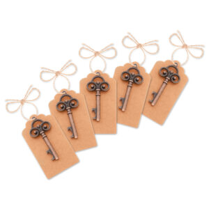 Klucz Otwieracz Podziękowanie dla gości (NA SZTUKI) - brązowy