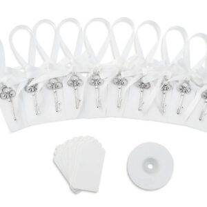 Klucz Otwieracz Podziękowanie dla gości (NA SZTUKI) - srebrny