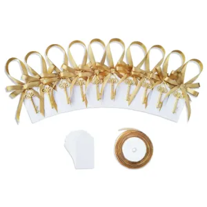 Klucz Otwieracz Podziękowanie dla gości (NA SZTUKI) - złoty